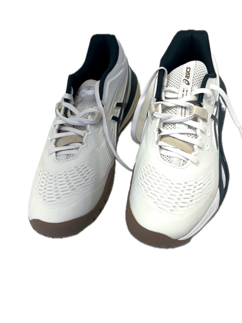 ASICS Gel-Resolution X Men's Tennis Shoes Saxon Green White Size 8.5